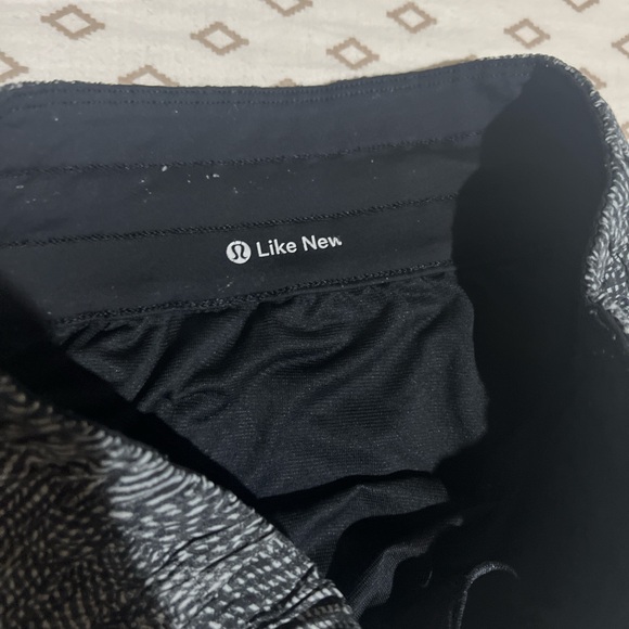 lululemon athletica Black and Gray Athletic Shorts - Picture 2 of 3